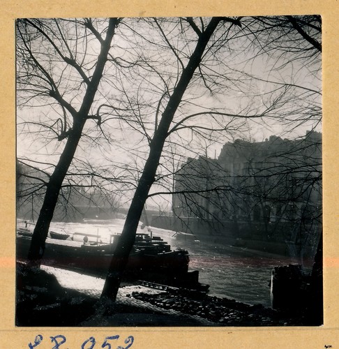 Paris 1950 la seine - paris,