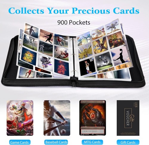 Classeur collection cartes 900 - classeur,