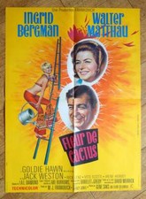 CACTUS FLOWER Ingrid Bergman original MEDIUM french movie poster '69