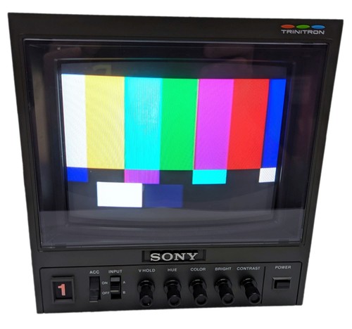 Vtg sony trinitron pvm - sony, pvm-8200t