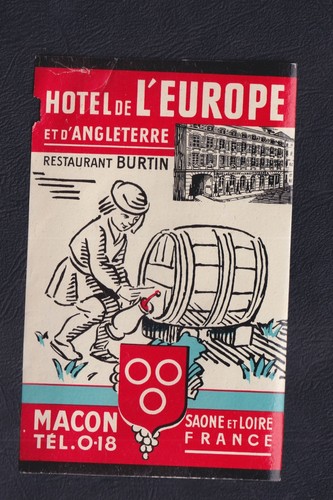 Ancienne étiquette bagage - ancienne,