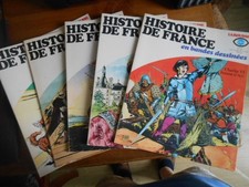 LOT DE 5 B.D.HISTOIRE DE