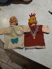 2 Marionnettes A Main Vintage 