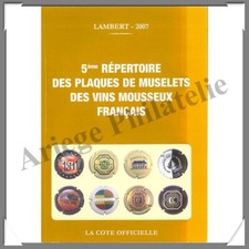 LAMBERT  -  Répertoire des Plaques de Muselets des Vins Mousse - 2007