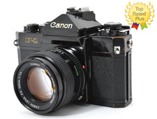 🎦 [Exc+5] Canon F-1 Late Model 35mm SLR Film Camera New FD NFD 50mm F/1.4...
