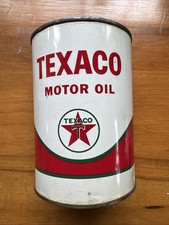 Vintage Texaco Motor Oil Tin