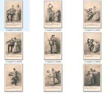 Cake Walk Série 10 Carte Photo Anciennes Danse Cirque Elks Antique RPPC Dance