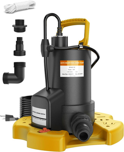 Automatic pool cover pump 1 - pool,