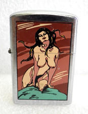 briquet ZIPPO ,décor Femme