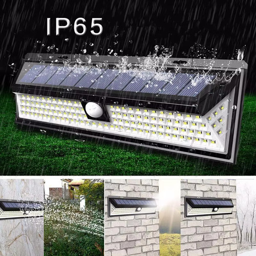 Lampe solaire 118 led - led, capteur