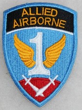 insigne de l'allied airborne    parachutiste , américain WW2, 39/45 repro