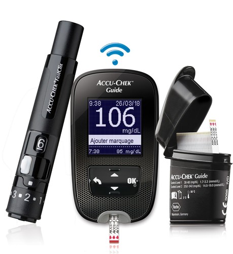 Accu chek guide - guide, lecteur
