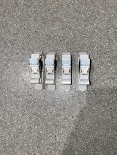 Lot De 4 Connecteurs RJ45 catégorie 5e FTP avec support HAGER TN001S