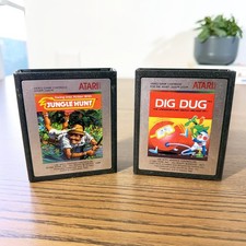 Lot de 2 jeux Atari 2600 –