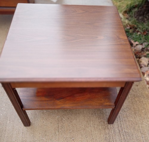Mid century walnut formica top - mid,