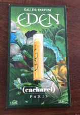 Echantillon d'Eau de Parfum  EDEN - CACHAREL Paris - Tube sur son carton