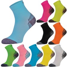 COMODO - Chaussettes de Contention pour Running | Courtes Basses Chaussettes