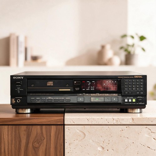 Sony cdp 555esd rare - sony, lecteur