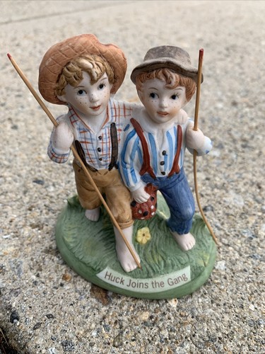 Tom sawyer figurines - sawyer, "huck