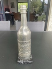TRES RARE trophée Bouteille metal argenté PASTIS RICARD VINTAGE RICARD