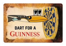 PLAQUE METAL GUINNESS
