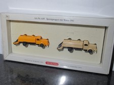 ORIGINAL WIKING 1991 / CAMION CITERNE A EAU AVEC ROULEAU / sprengwagen mit walze