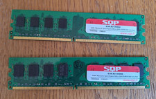 DELL / SQP - RAM 4 Go DDR2-800 PC2-6400 (Lot de 2 x 2Go, soit 4Go)