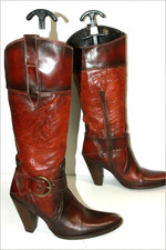 SAN MARINA Bottes Cuir Marron