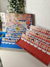 Jeu de Société QUI EST-CE ? en parfait état - MB Jeux - Édition Vintage / Rétro