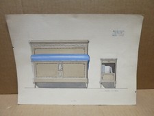 EBENISTERIE aquarelle sur