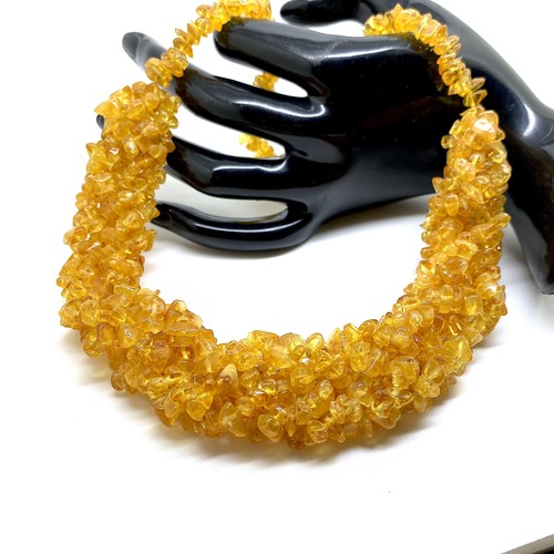 Collier cléopâtre ambre - collier,