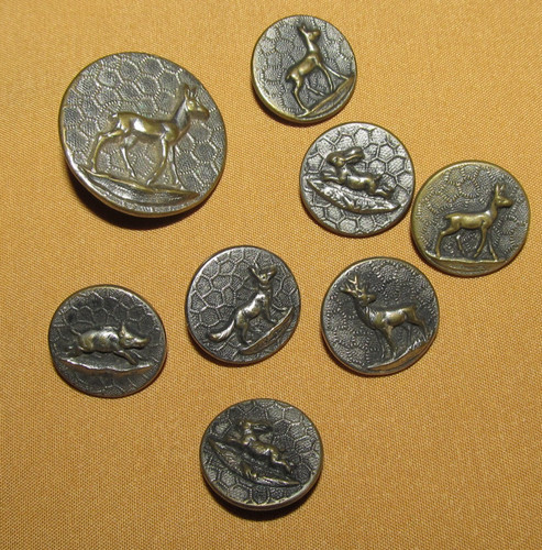 Lot anciens boutons - de,