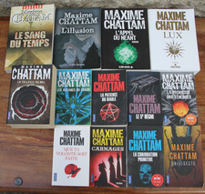 MAXIME CHATTAM - LOT DE 13