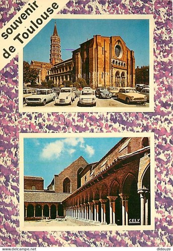 Carte postale automobiles - automobiles,