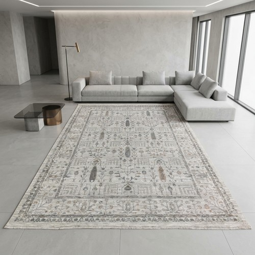 Tapis crème moderne - , à
