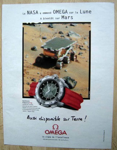 Publicité papier montre - papier,