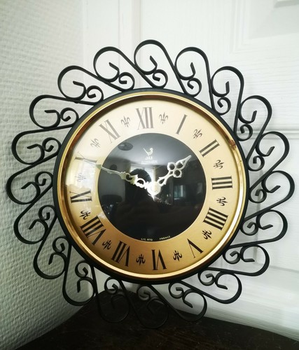 Vintage très jolie horloge - vintage,
