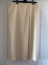 Jupe Vintage crème beige Castelbajac Laine Cachemire