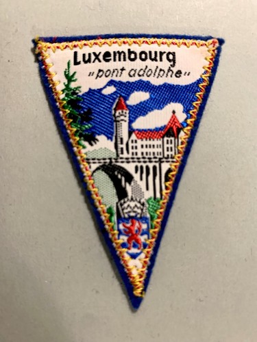 écusson luxembourg pont - luxembourg,