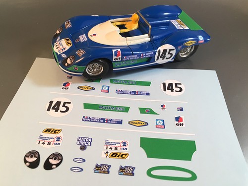 Stickers pour matra 650 - 650, #145