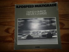 Dépliant  ILFOSPEED