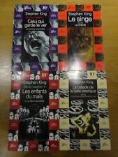 LOT LIBRIO " STEPHEN KING " le singe / les enfants du mais / celui qui garde ...