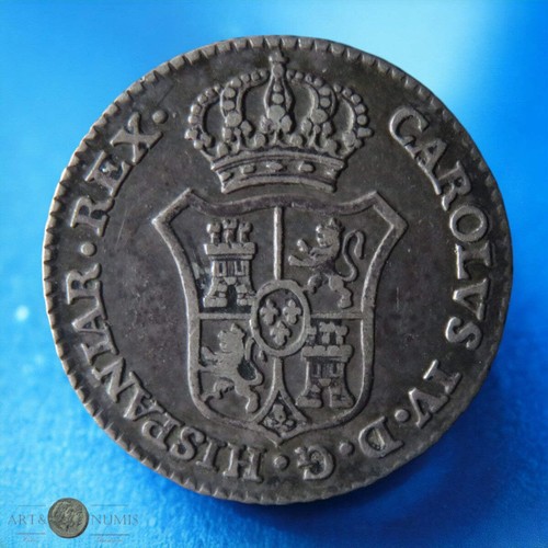 Monnaie espagne charles - espagne,
