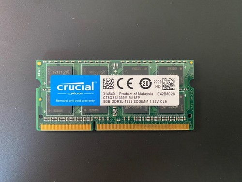 Barrette ram crucial - crucial, 8gb