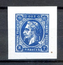 021125 TIMBRE FRANCE EMPIRE ESSAI RENARD