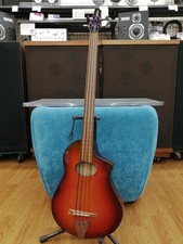 Guitare acoustique-électrique VEILLETTE FLYER BASS FRETLESS