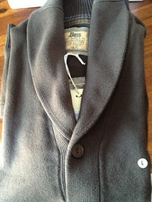 BASS MENS SWEATER BUTTON NEW