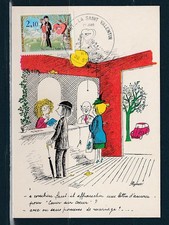 carte  1er jour  Peynet la