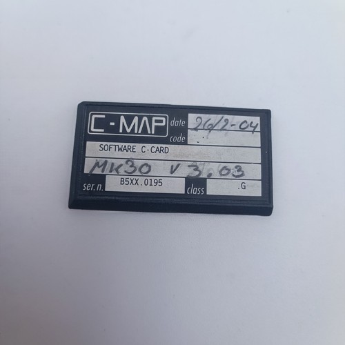 Logiciel map card mk30 - c-card,