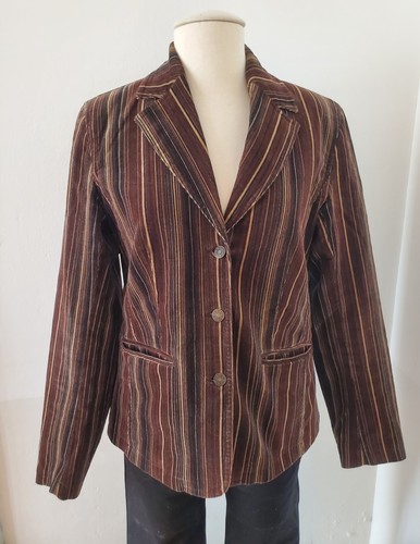 Veste blazer velours style